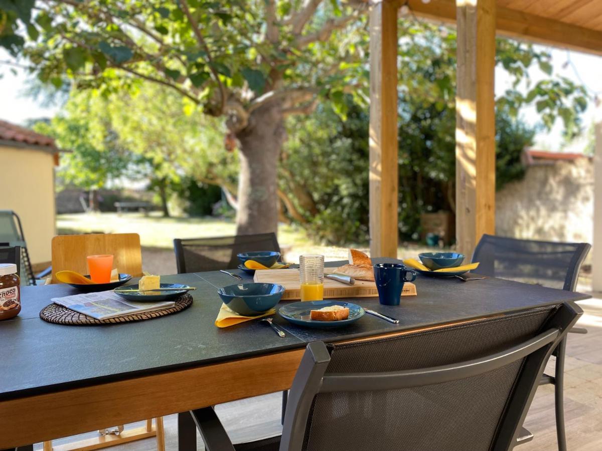 Villa Paulownia - A 1,2Km Des Plages - Tout Confort Au Coeur Du Bourg جارد سور مير المظهر الخارجي الصورة